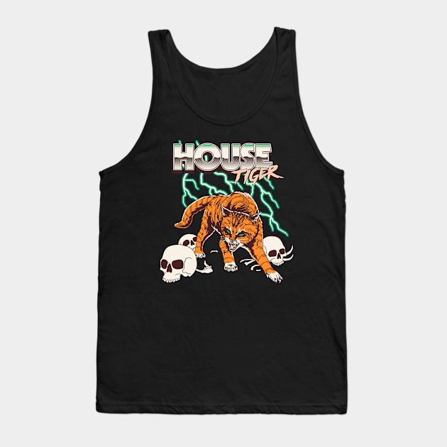 House Tiger Tank Top by Hillary White Rabbit